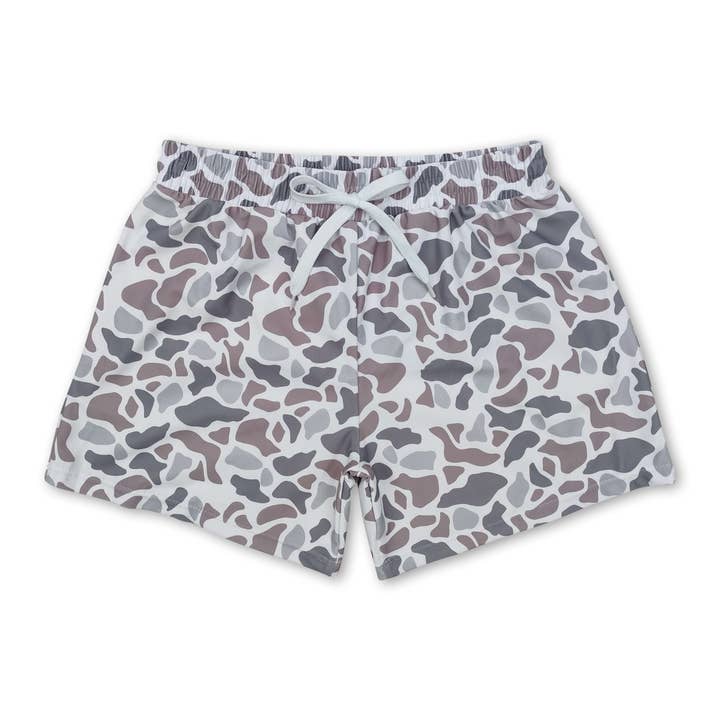 Yawoo Garments - Wholesale Swim Shorts - Kids - Camouflage boys summer swim shorts
