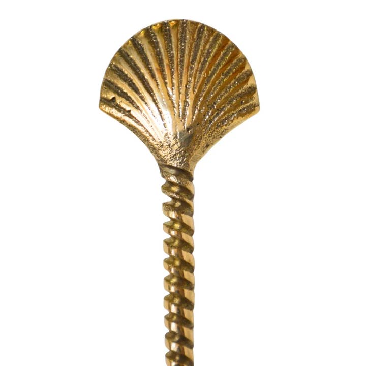 Hippie Monkey - Wholesale Table Spoon (Cutlery) - Gold Coffee Spoon - Shell - Golden Spoon - Hippie Monkey1