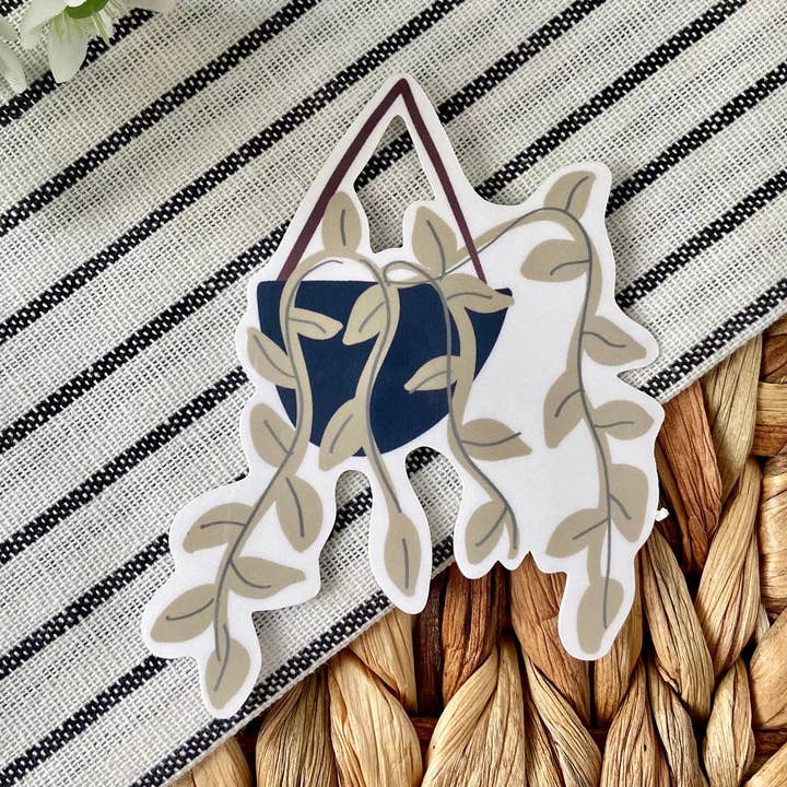 Hanging Plant Sticker for wholesale by Raydiant Goods