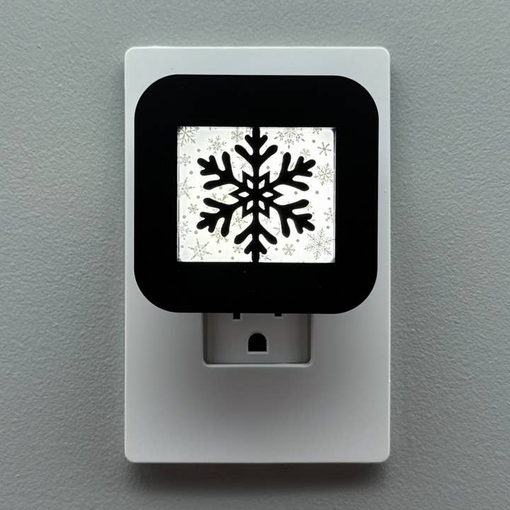 Veilleuse Flocon de neige pour la vente par Swaplights Night Lights