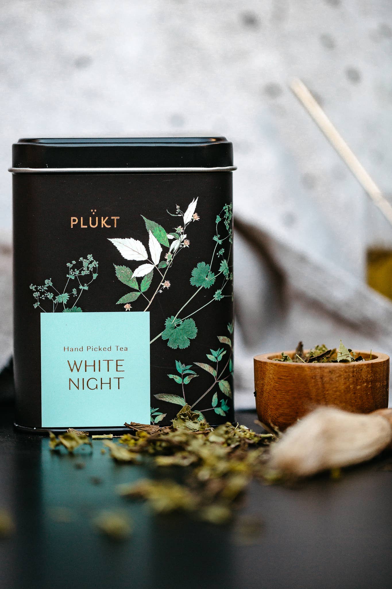 Plūkt - Wholesale Health/Detox Tea - Tea Blend White Night - calming evening herbal , relaxing10