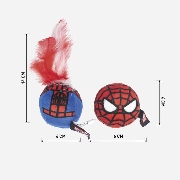 IGSM LTD – wholesale Pet toy set – Cat – Spiderman 2 Piece Cat Toy