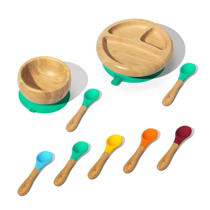 Avanchy – wholesale Lunchlåda - Barn – Avanchy regnbåge baby gåva Set