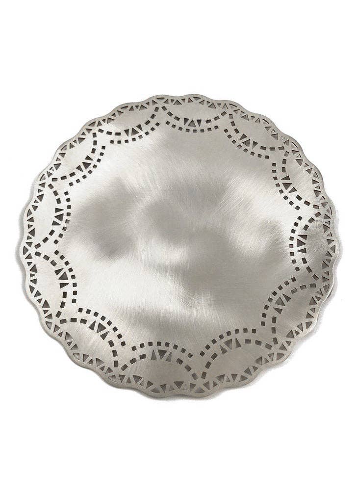 Ariana Ost - Wholesale Trivet - Doily Trivet – Handcrafted Brass Design with Satin Finish2