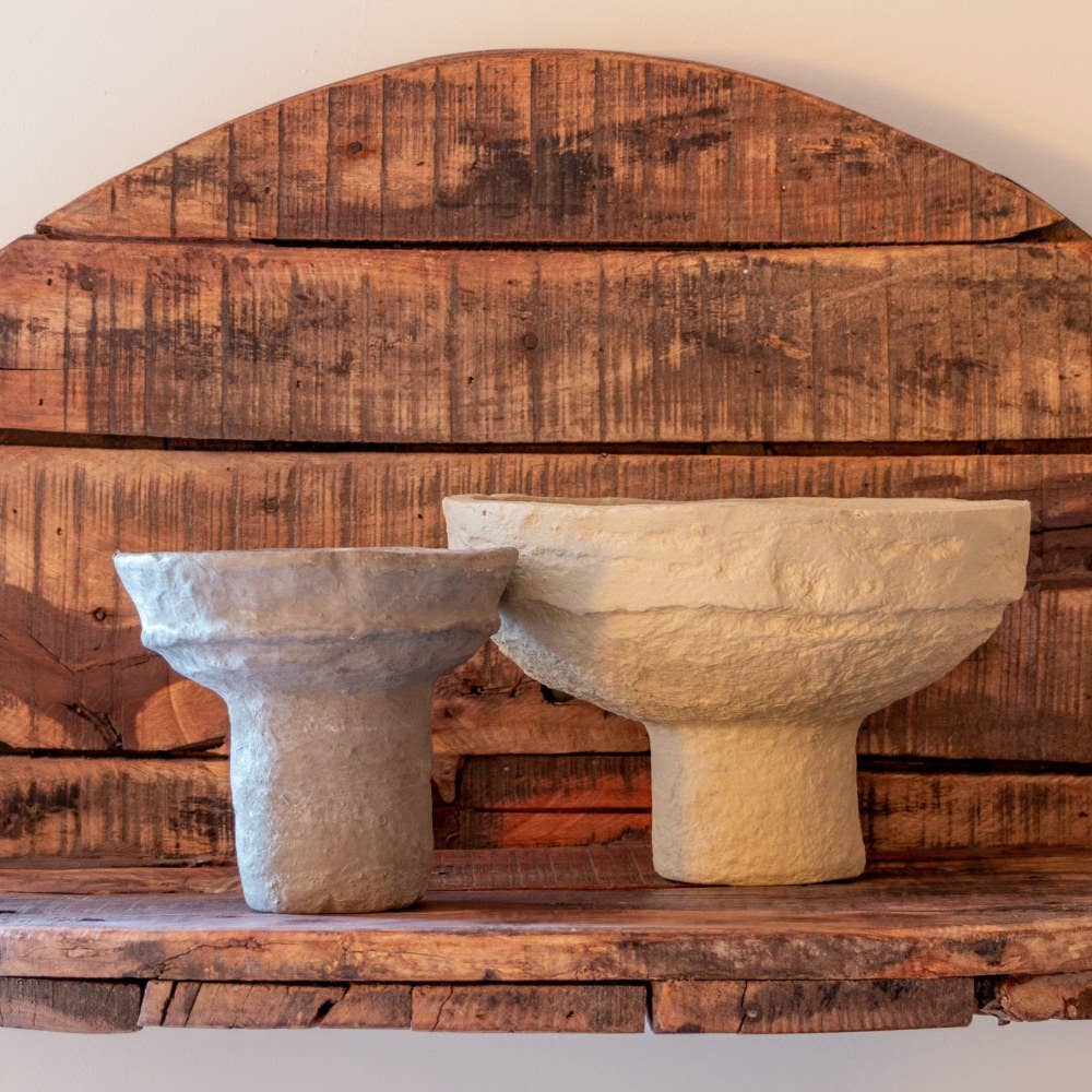 EARTHWARE - Wholesale Decorative Plate/Dish/Bowl - Ukiyo L paper mache dish1