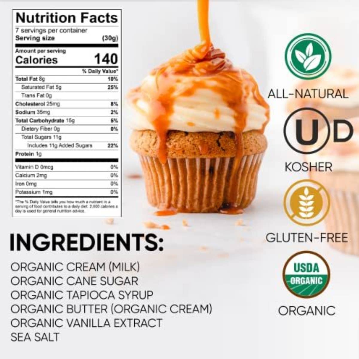 King's Cupboard - Wholesale Caramel Sauce - Organic Caramel Sauce4