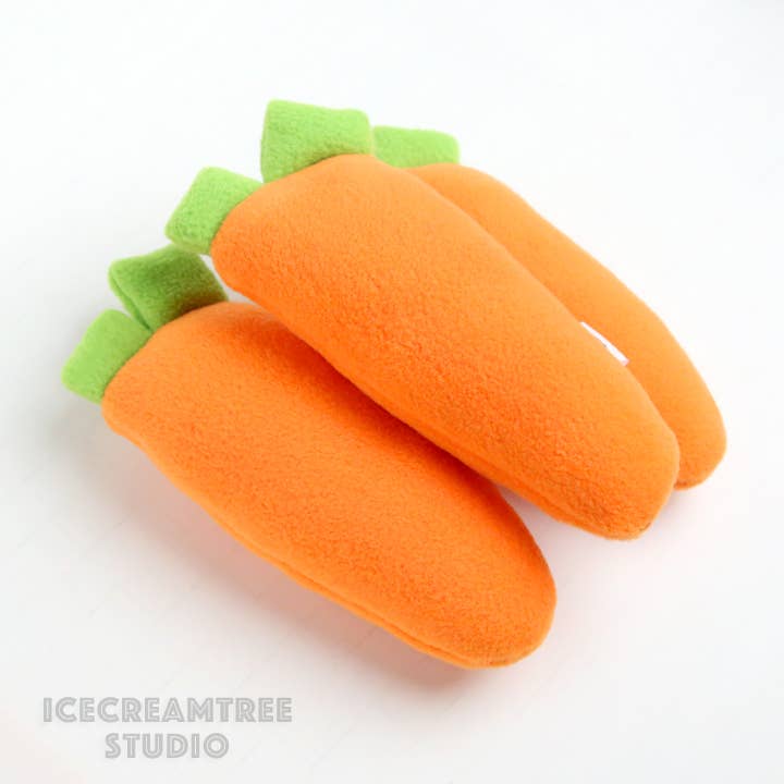 Carrot Dog Toy - Large Dog Toy for wholesale by Icecreamtree Studio