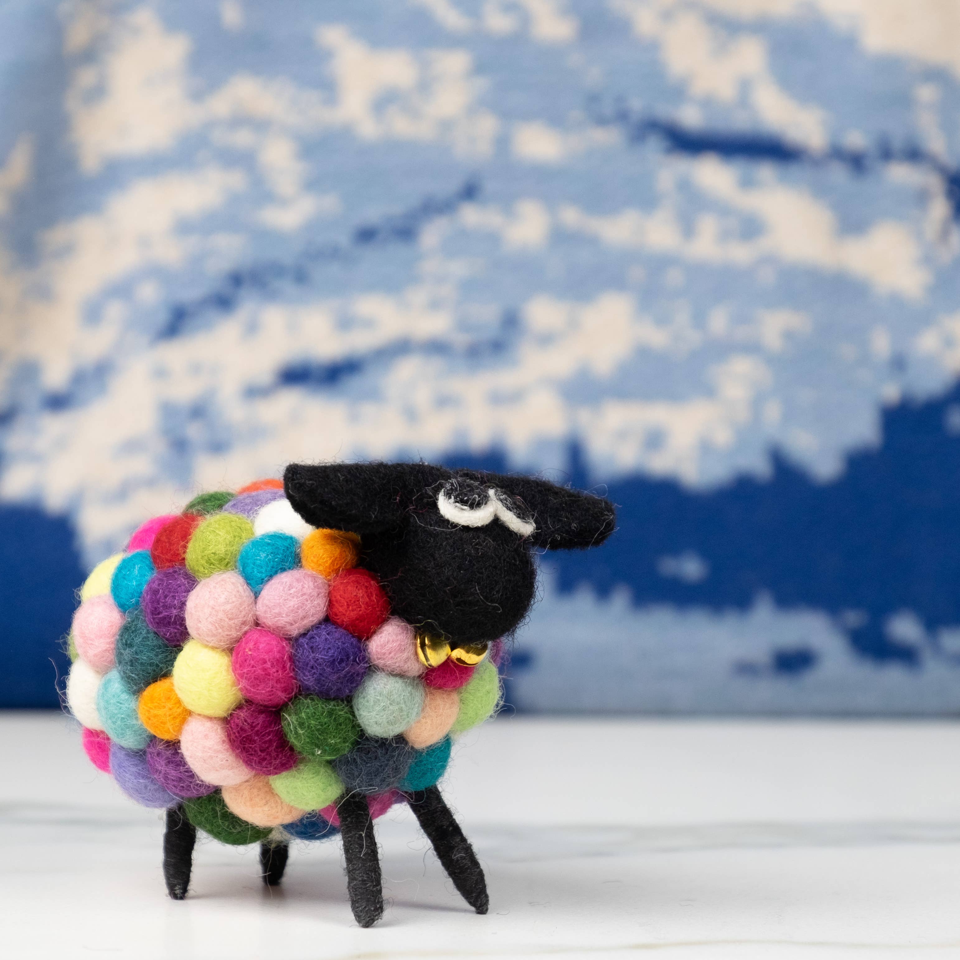 The Winding Road - Wholesale Decorative Tabletop Object - Sheep - Ball - Rainbow3