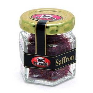 Saffron Strands in Glass Bottle 1 gr.(Azafrán en hebras) for wholesale by Spanish Colmado by Ibericos USA