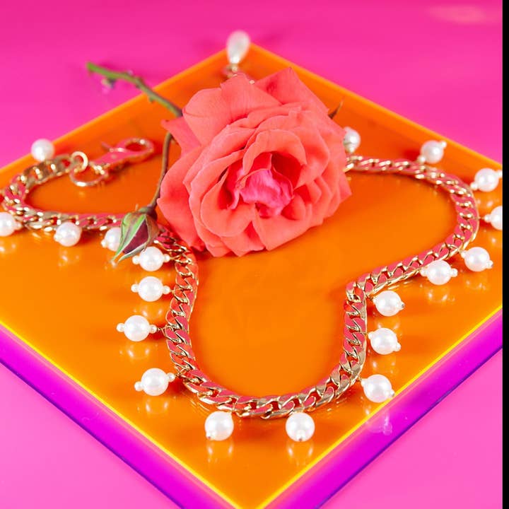 Pearl Ball Belt for wholesale by VidaKush