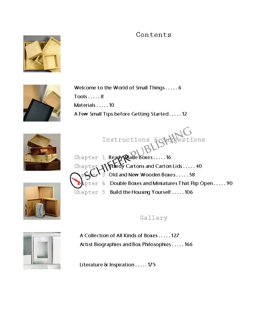 Schiffer Publishing - Wholesale Crafts, Hobbies & DIY Book - Art in a Box: 30 Creative Projects in Mixed-Media Assemblage1