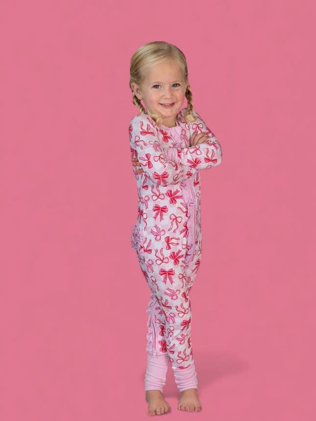 Dream Big Little Co. - Wholesale Jumpsuit - Baby - BOW CHECKERED CHARM DREAM RUFFLE ROMPER10