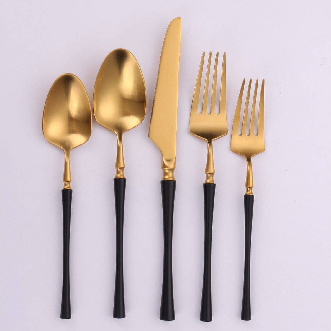 Kadra Kitchenware - Wholesale Flatware Set - Vikko Dine Irene BRUSHED  18/10 Flatware 20 Pc Set10