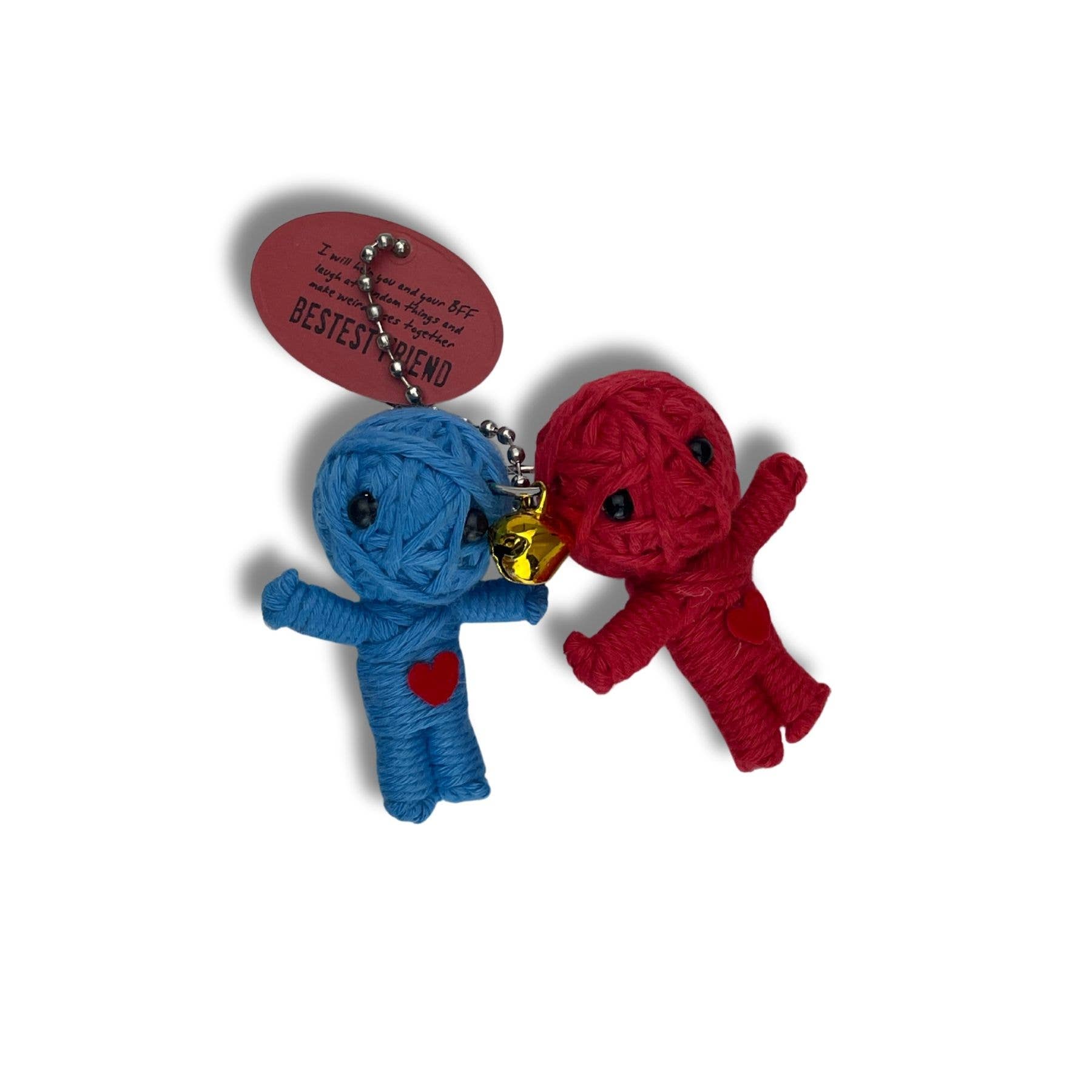 The H&H Group - Wholesale Keychain - Unisex - Bestest Friend - Watchover Voodoo Dolls - Keychain2