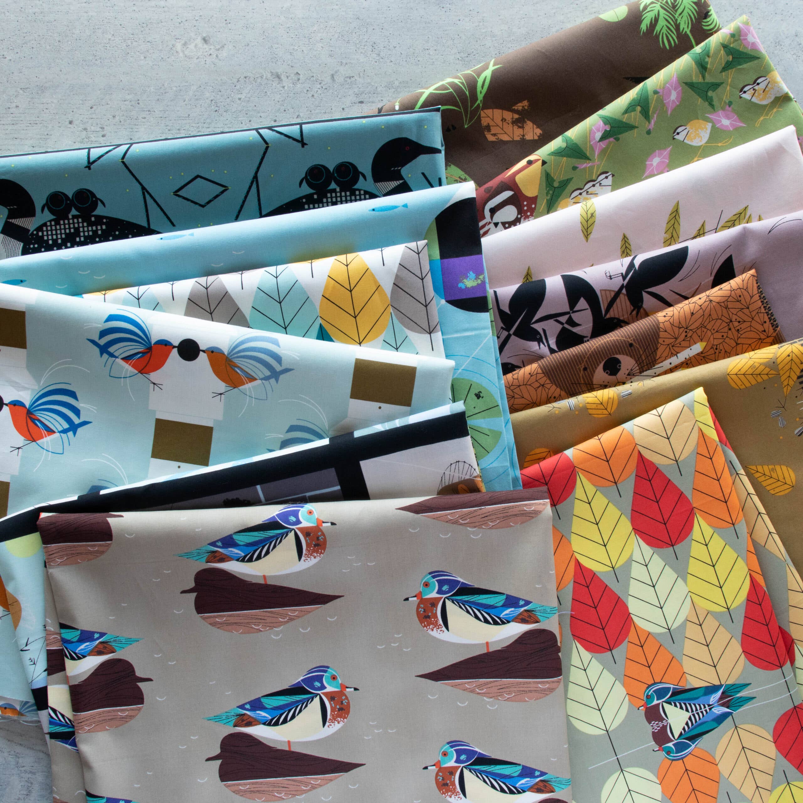 Birch Fabrics – Engroshandel Stofbolt – Lilla Gallinule Poplin11