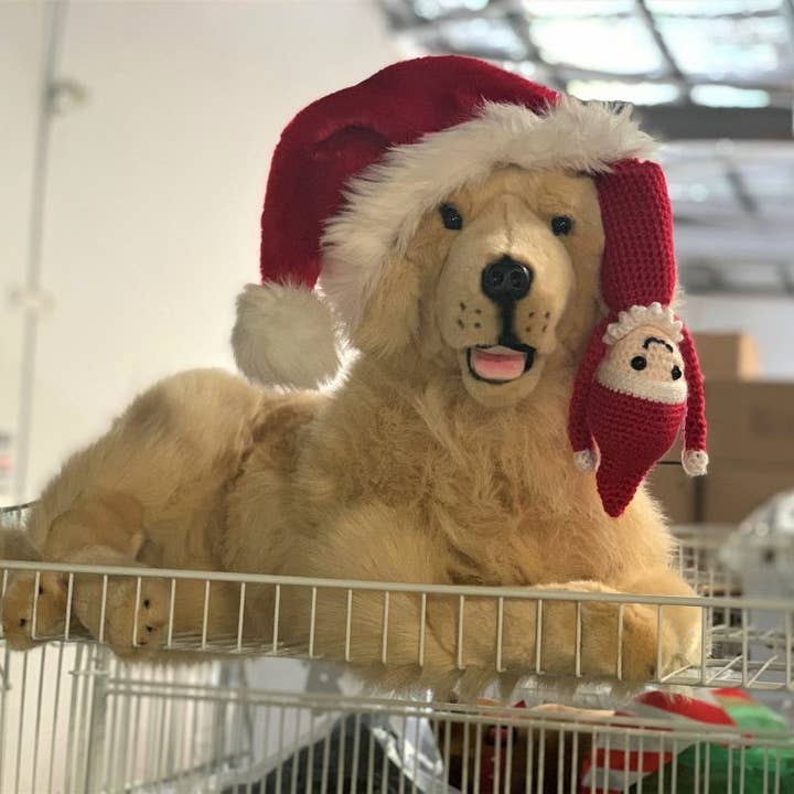 Bocchetta Plush Toys - Wholesale Pet Plush Toy - Dog - Spencer - Golden Retriever Size 62cm/25"1