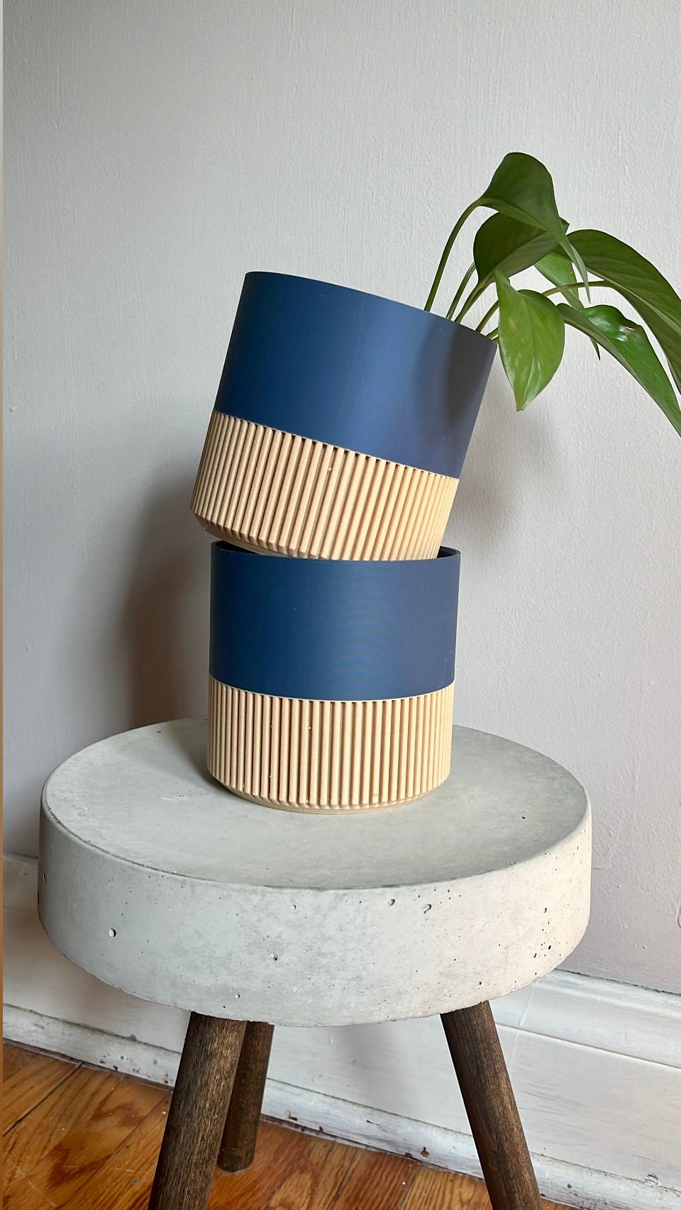 Prairie City Printing Co. – wholesale Kruka – Tvåfärgad trä- och färgkruka13