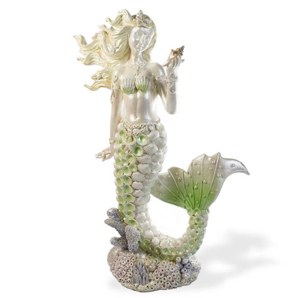 H3105 Mermaid Statue 16" for wholesale by Sea Creations
