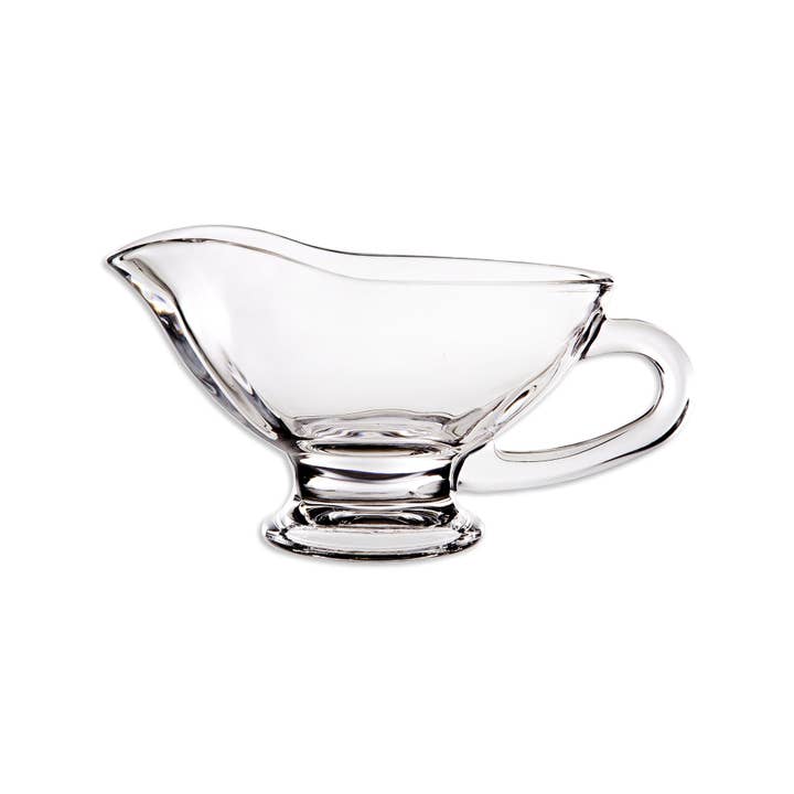 Fox Run Brands - Wholesale Serve Bowl - Fox Run Glass Gravy Boat, 9 oz, Gravy Dish With Handle