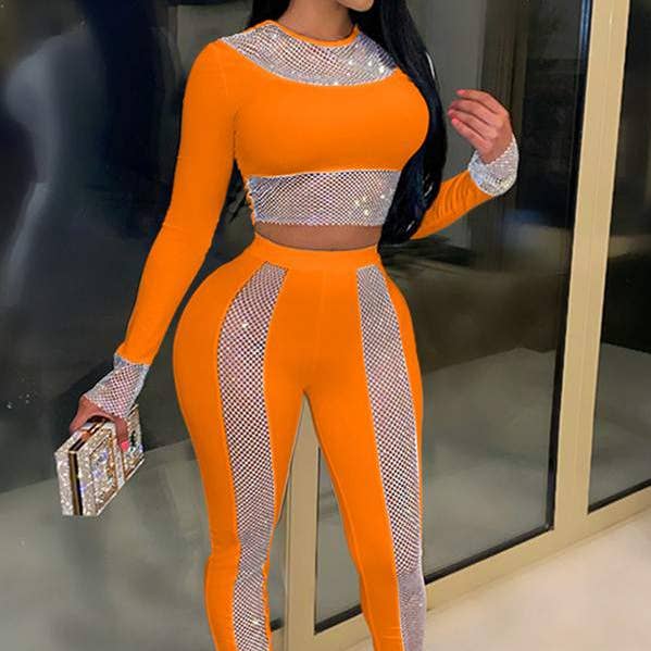 studded crop top pencil pants set and other Purchase Wholesale ladies suit. Free Returns & Net 60 Terms on Faire trending on Faire.