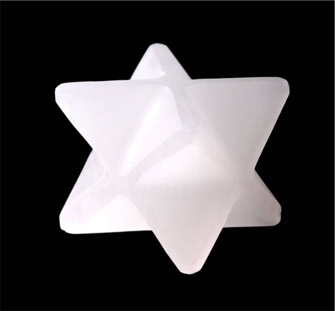 Quasar Gems USA - Wholesale Spiritual Stone/Crystal - Selenite Merkaba Small 3cm1