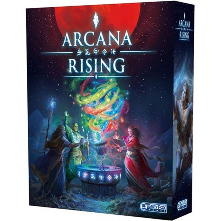 Arcana Rising pour la vente par Grey Fox Games