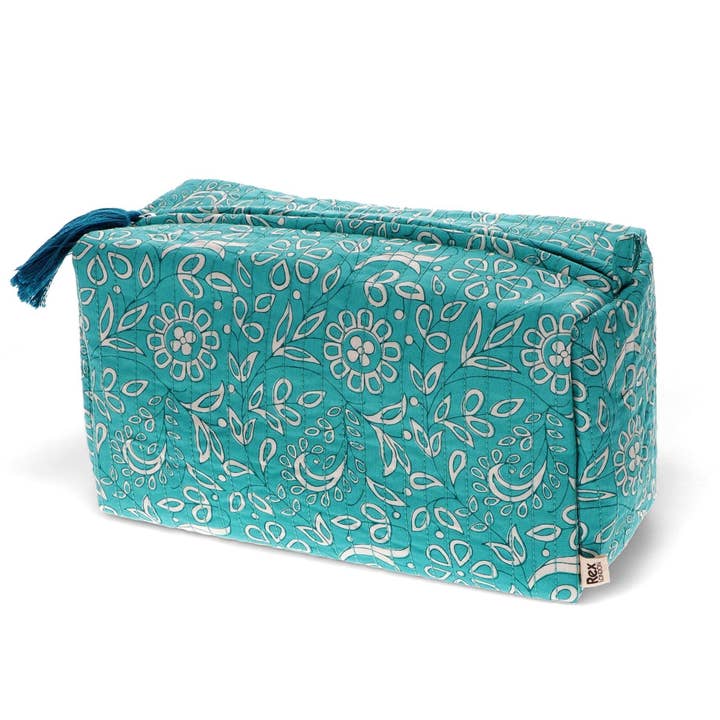 Rex B2B - UK – wholesale Toiletry bag – women's – Quilted Wash Bag - Radhika1