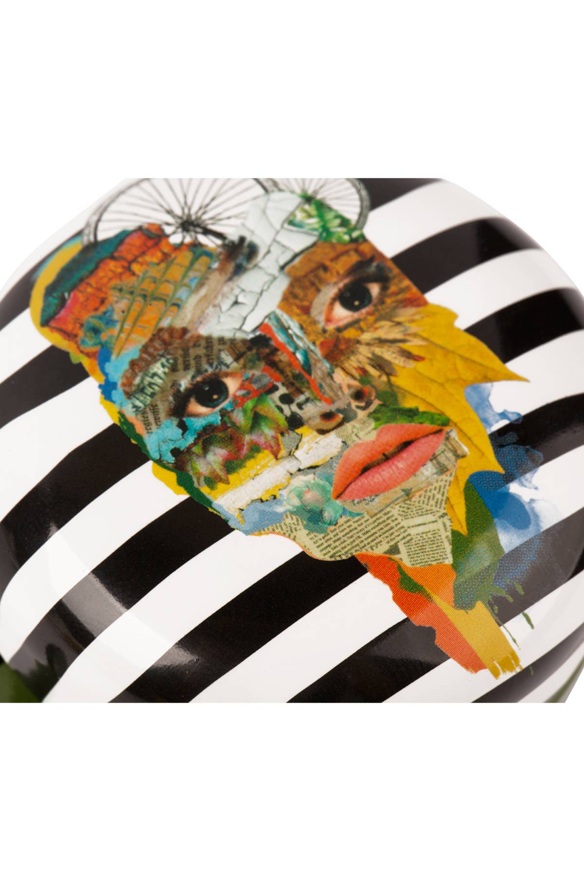 White Biggdesign Nature Earth Bicycle Bell for wholesale on Faire1