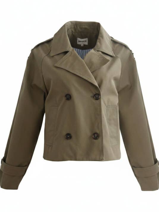 Short trench coat - CLYDE for wholesale by Garance Paris