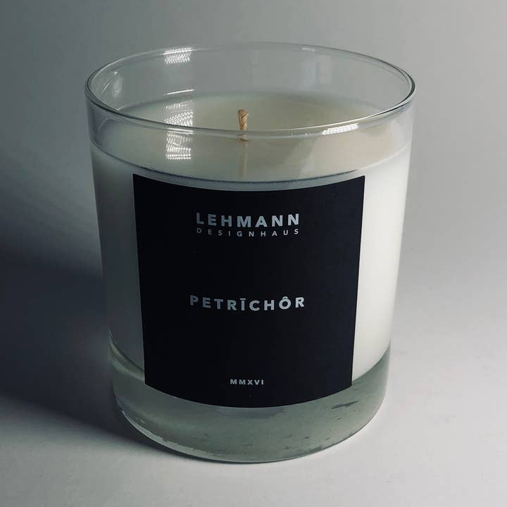 Petrichor Signature Candle for wholesale by LEHMANN DESIGN HAUS