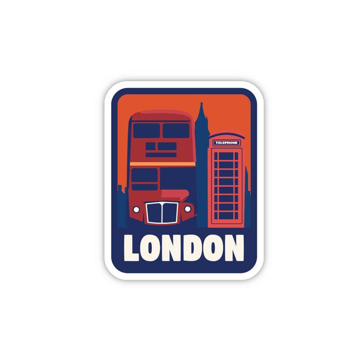 Vancity Stickers - Wholesale Sticker - London United Kingdom Sticker | Luggage Travel Sticker