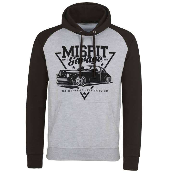 Sweat à capuche Misfit Garage Since 2014 pour la vente par Hybris Production AB