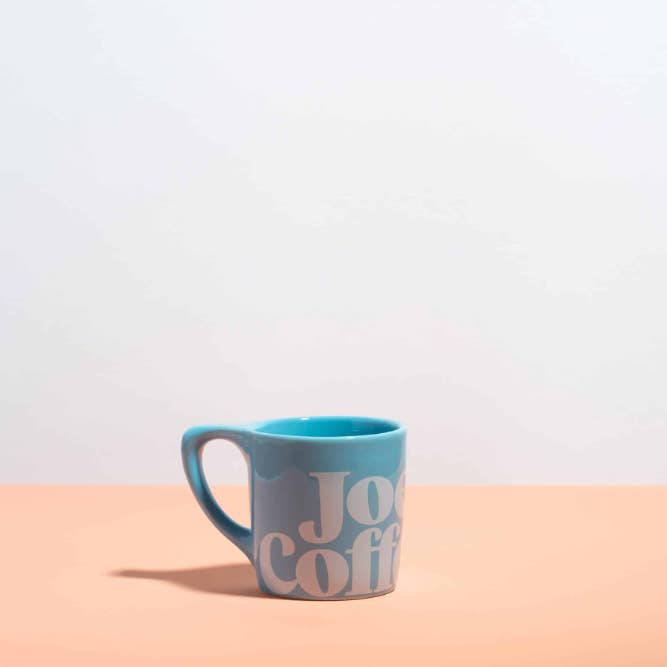 Blue Joe Coffee Mug for wholesale by Joe Coffee Company