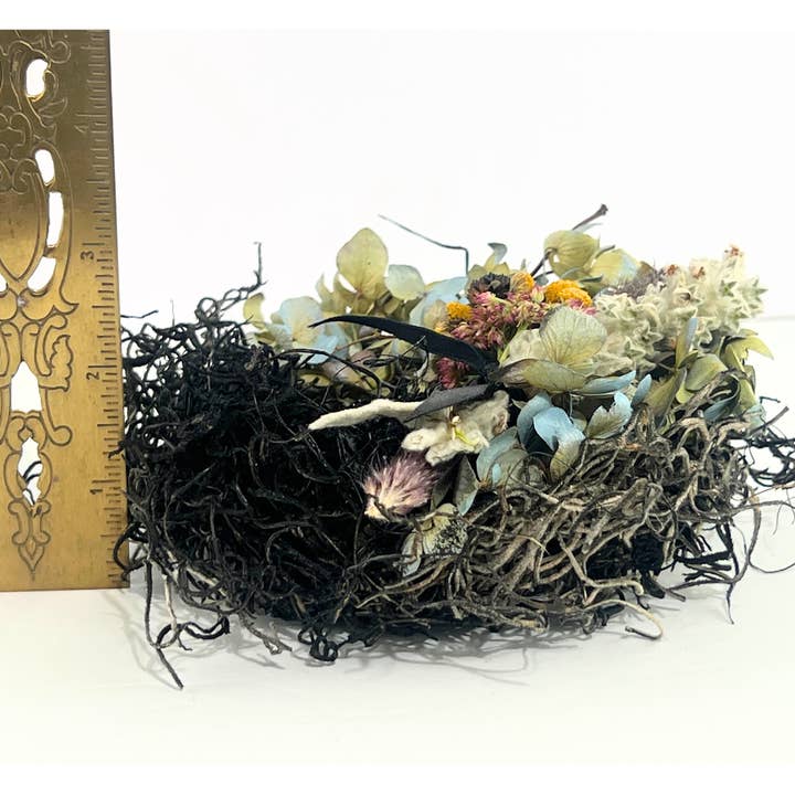 Sow the Magic - Wholesale Dried/Pressed Flowers - Divine Protection Handmade Altar Nest Dried Flower Bird Nest7