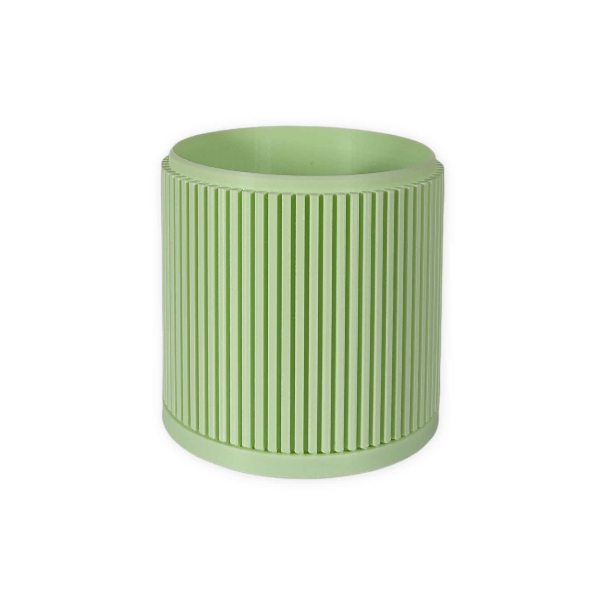 Leafprints.3d - Wholesale Plant Pot - The Willow – 4 Inch Planter with Drip Tray6