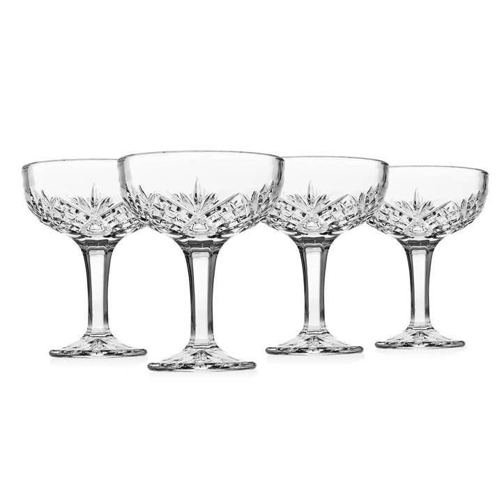 Godinger - Wholesale Cocktail/liquor glass - Dublin Champagne Coupe, Set of 4