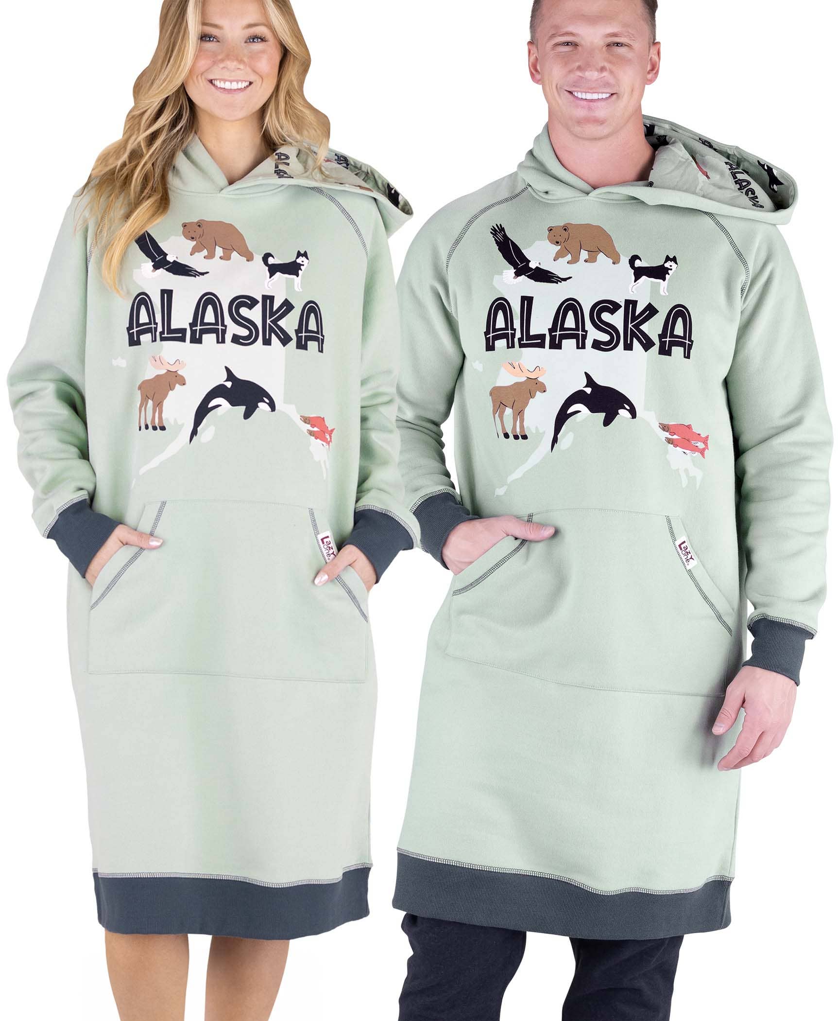Lazy One - Vente Sweat à capuche – unisexe - Hoodie de Sommeil Alaska2