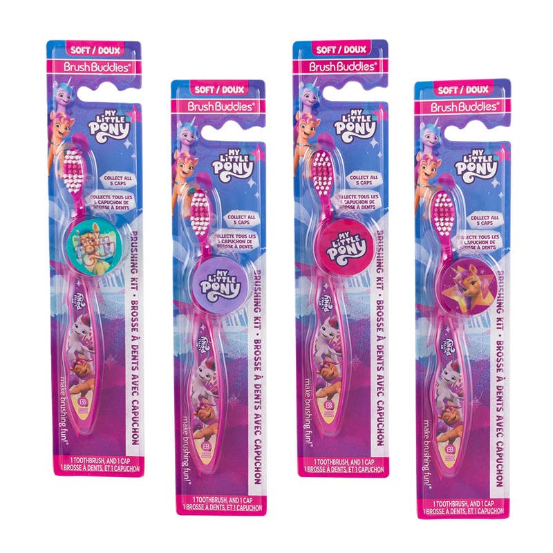 Deluxe Import Trading - Wholesale Toothbrush - Kids & Baby - Brush Buddies My Little Pony Soft Brushing Kit Assorted0