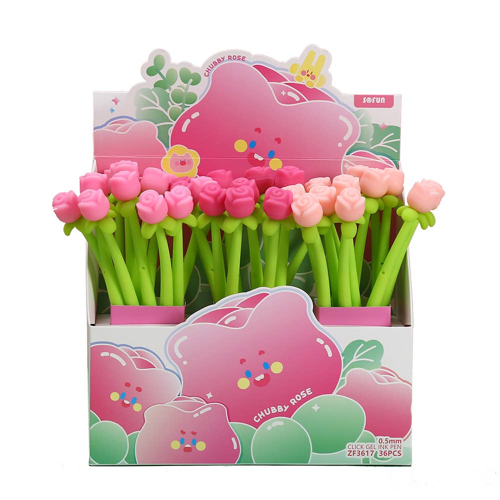 BCmini - Vente Stylos - 22679 STYLO GEL ROSE WIGGLE-361