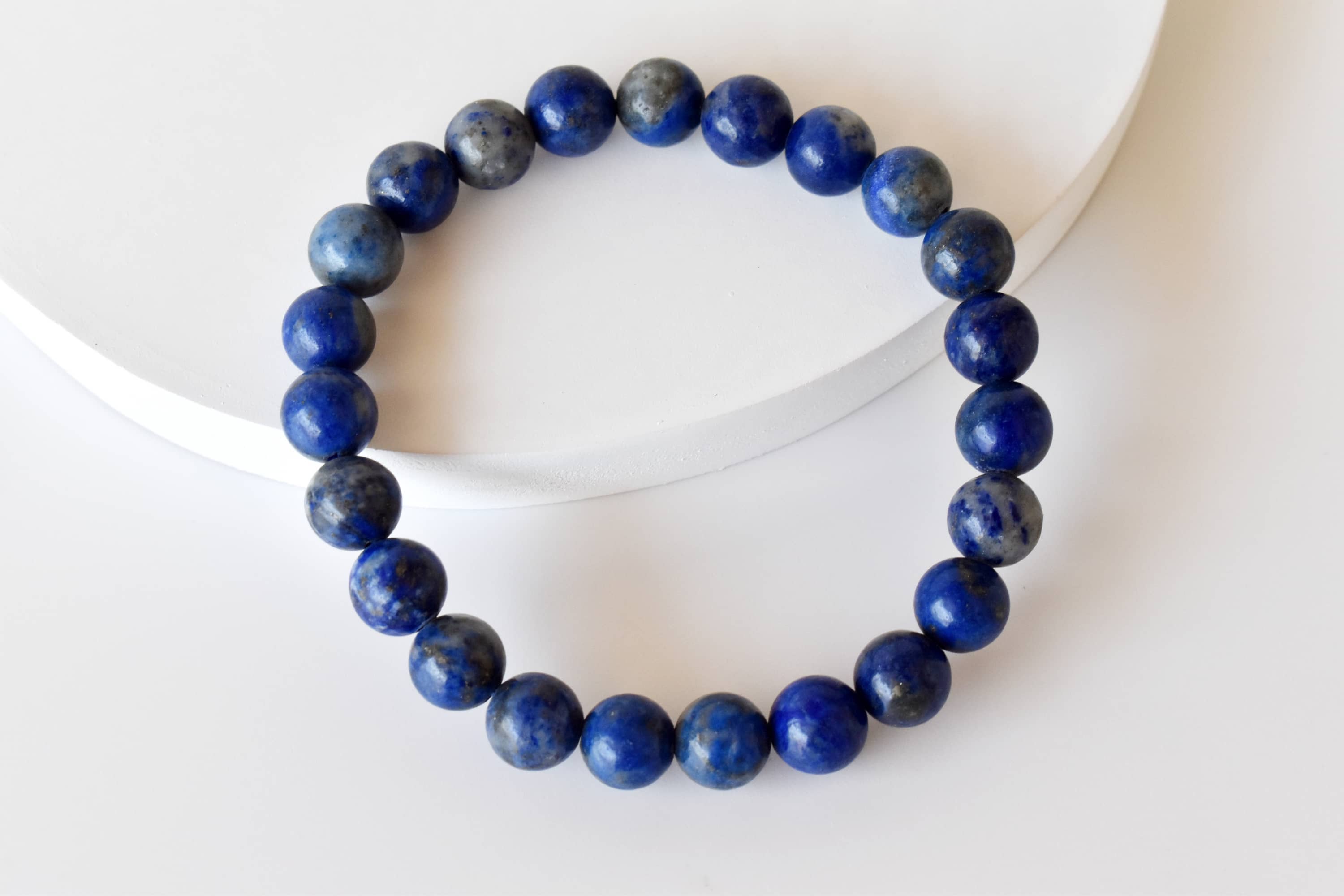 Soothing Crystals - Wholesale Beaded Bracelet - Crystal Bracelet | Lapis Lazuli | Healing Gemstone Bracelet2
