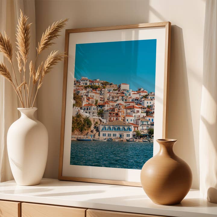 Natasha Riha Photography - Wholesale Photograph - Town of Skopelos II | Fine Art Photography Print2