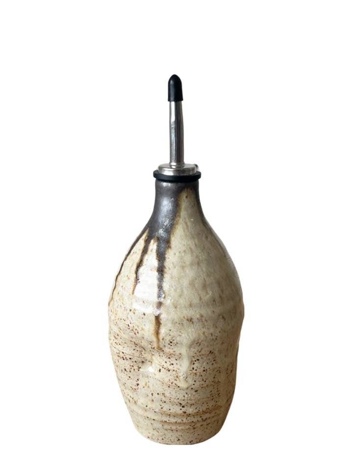 Luna Oil Cruets for wholesale by Gina DeSantis Ceramics