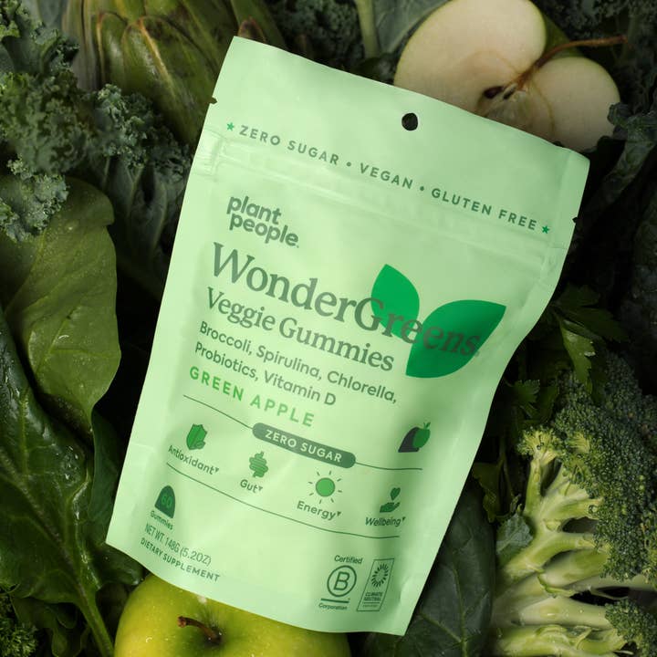 Plant People - Wholesale Oral Supplement/Vitamin - WonderGreens - Super Veggie Gummies