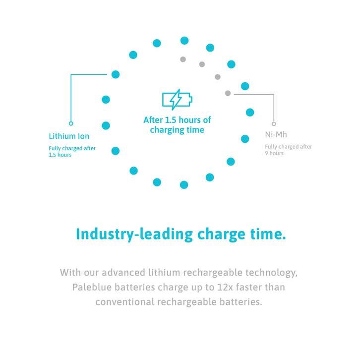 Paleblue - Wholesale Power Adapter - AA USB-C Rechargeable Batteries7