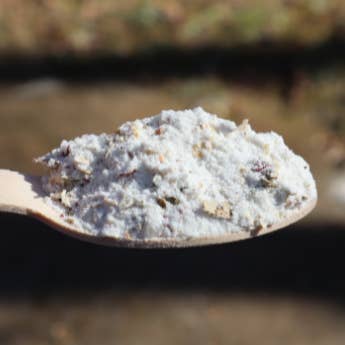 Lavender/Eucalyptus Goatmilk Powder Tub Tea for wholesale by Shalawam Naturals