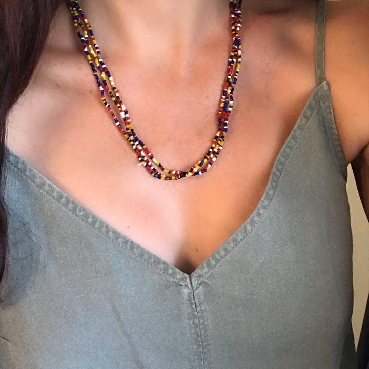 Carmen Miller Jewellery - Vendita all'ingrosso Collane di perline/perle - Collana tribale vintage con perline