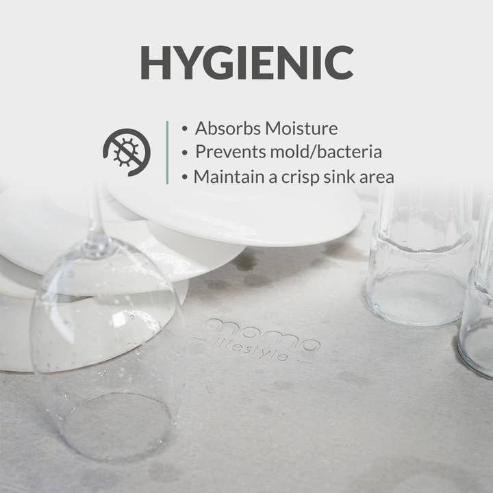 Momo Lifestyle LLC - Wholesale Dish Drying Mat/Rack - Stone Dish Drying Mat | DryPad - Momo Lifestyle8