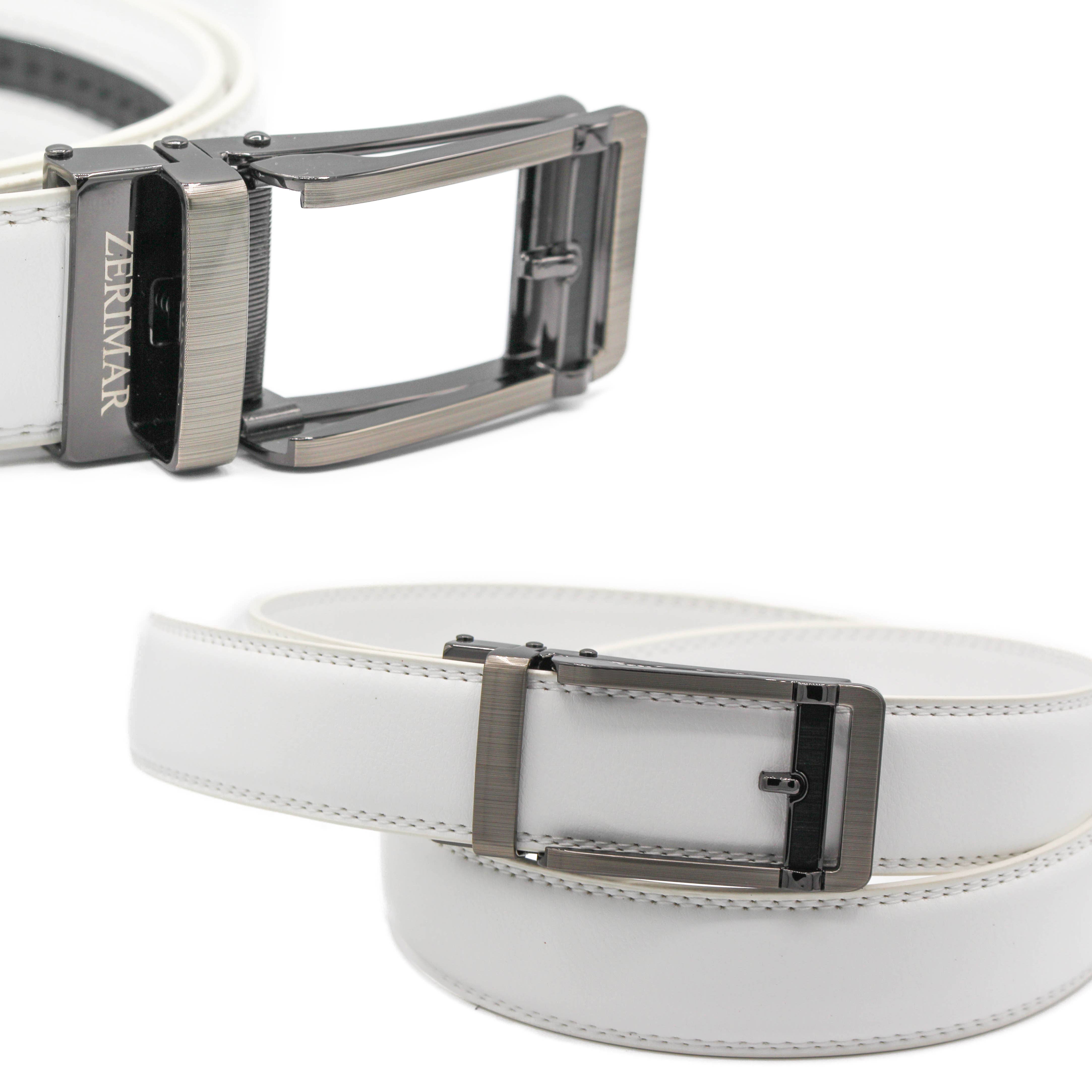 Zerimar 1942 - Wholesale Belt - Men's - Zerimar Premium Leather Belt – Elegant 30mm Automatic Buckle19