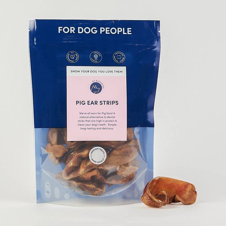 Pig Ear Strips for wholesale by K9 KATERING
