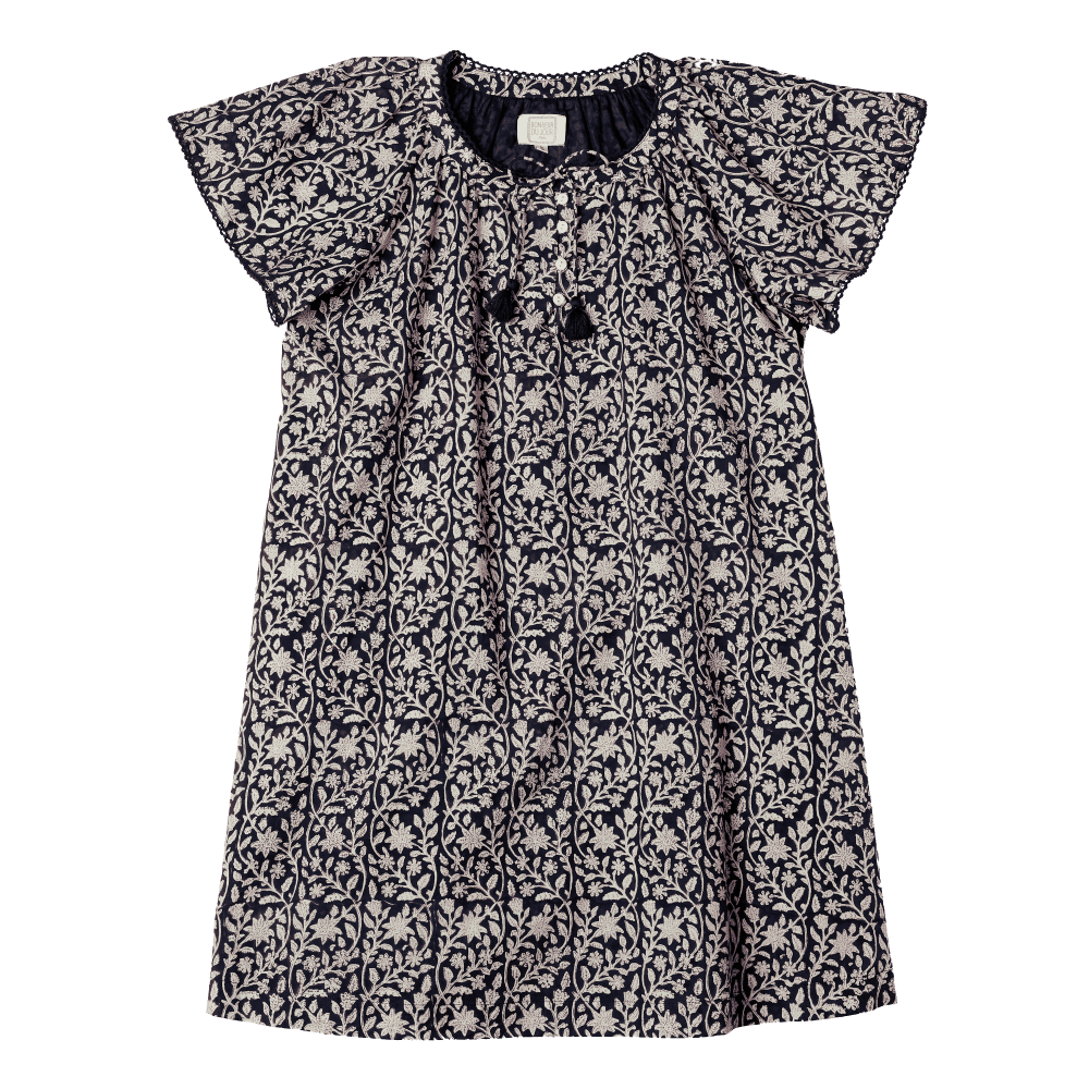 Bonheur du Jour - Wholesale Dress - Women's - Indigo Bamboo Women's Dress2